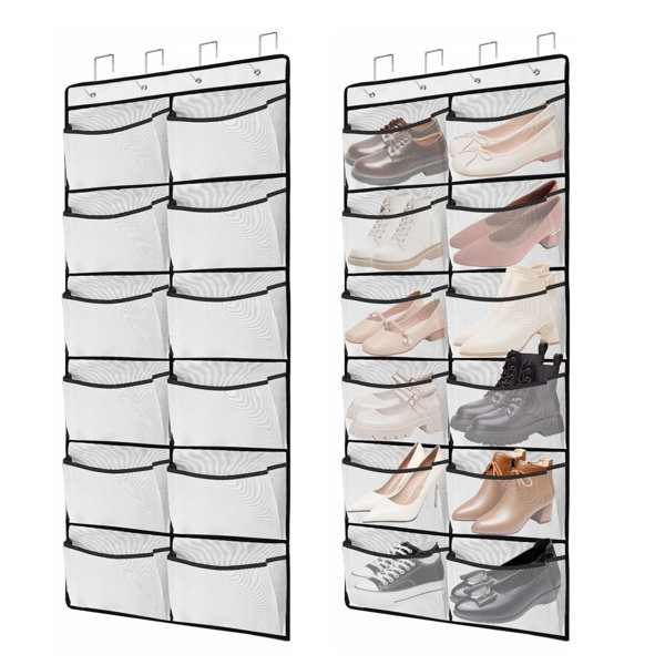 Over the Door Hanging Shoe Organisers You ll Love Wayfair